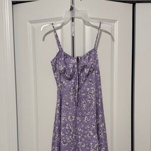SHEIN Lavender Floral Dress